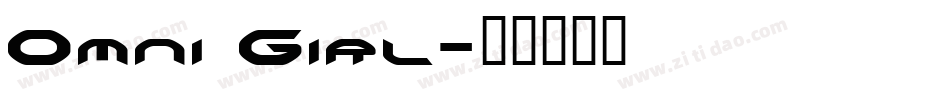 Omni Girl字体转换